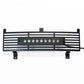 Bumper Grille Insert w/ Curved Flush 10in Light Bar 15-19 Chevy Silverado GMC Sierra 2500 3500 HD