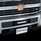 Bumper Grille Insert w/ Curved Flush 10in Light Bar 15-19 Chevy Silverado GMC Sierra 2500 3500 HD