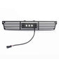 Bumper Grille Insert w/ Flush 6in Luminix Light Bar 15-19 GMC Sierra 1500 2500 3500 HD