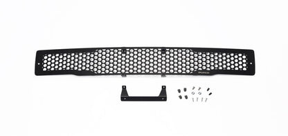 Black Punch Design Bumper Grille Inserts 15-17 Ford F-150