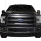 Black Punch Design Bumper Grille Inserts 15-17 Ford F-150