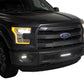 Bumper Grille Inserts w/ 10in Luminix Light bar 15-17 Ford F-150