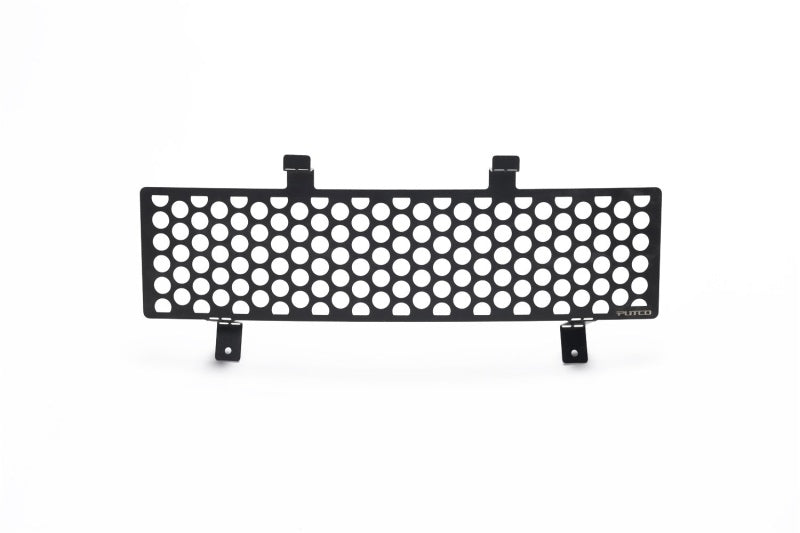 Stainless Steel Black Punch Design Bumper Grille 11-16 Ford F-250 F-350