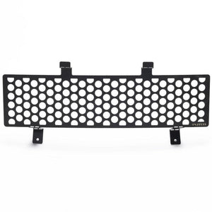 Stainless Steel Black Punch Design Bumper Grille 11-16 Ford F-250 F-350