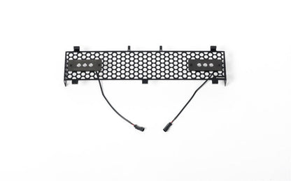 Bumper Grille Inserts w/ Qty 2 - 6in Light bars 11-16 Ford F-250 F-350