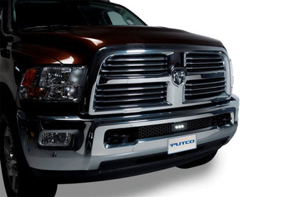 Bumper Grille (10in Luminix Light Bar)(Black) 11-19 Dodge Ram 1500 2500 3500
