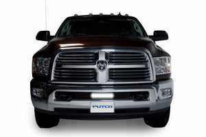 Bumper Grille (10in Luminix Light Bar)(Black) 11-19 Dodge Ram 1500 2500 3500