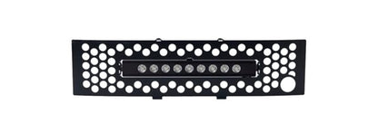 Bumper Grille Insert w/ 10in Luminix Light Bar 11-14 Ford F-150