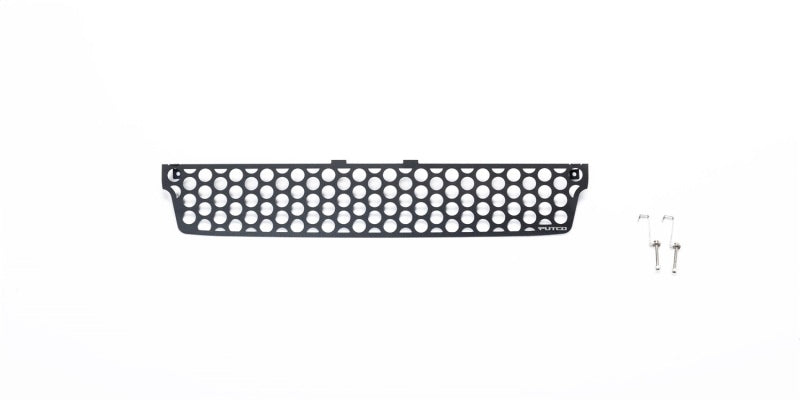 Black Punch Design Bumper Grille Bumper Grille Inserts 15-19 GMC Sierra 2500 3500 HD