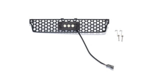 Bumper Grille Insert w/Flush 6in Luminix Lightbar 15-19 GMC Sierra 2500 3500 HD