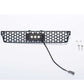 Bumper Grille Insert w/Flush 6in Luminix Lightbar 15-19 GMC Sierra 2500 3500 HD