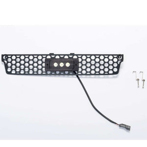 Bumper Grille Insert w/Flush 6in Luminix Lightbar 15-19 GMC Sierra 2500 3500 HD