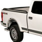 Black 6.5ft & Flareside Bed Locker Side Rails 04-14 Ford F-150, 07-08 Lincoln Mark LT