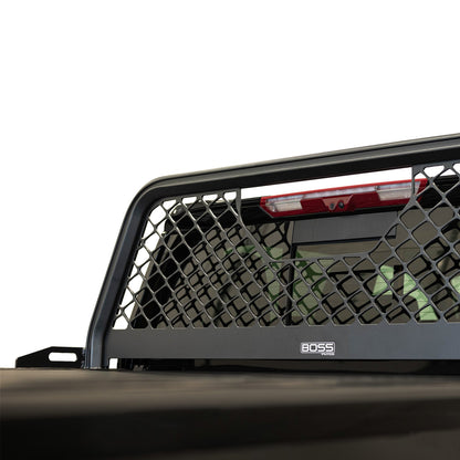 Black Boss Headache Rack 20-25 Chevy/GMC Silverado Sierra 2500 3500 HD