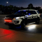 12In. Pair Blue / White E-Blades Light Bars Universal