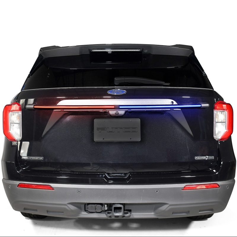 36In. Red / Blue E-Blades Light Bars Universal for Vehicles