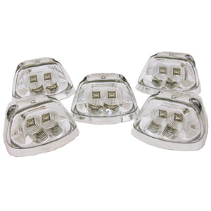 Clear Lens LED Roof Running Lights 94-98 Dodge Ram 2500