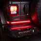 18in Split Red Light Blade Direct Fit Kit Red/White Universal
