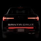 48In Direct Fit Red Blade Kit Tailgate Bars 23-25 GMC Canyon