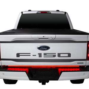 60in. Red Blade Kit Tailgate Bars w/ LED Taillamps 21-24 Ford F-150