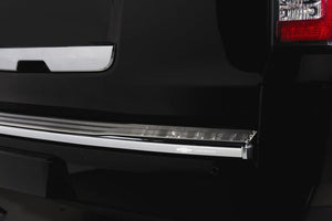Stainless Steel Rear Bumper Cover 15-20 Chevy Suburban Tahoe