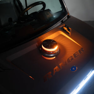 Amber/White Hornet Beacon Strobe Light Bar Universal