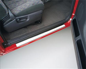4pcs Stainless Steel Door Sills 99-16 Ford F-250 F-350 F-450 Super Duty