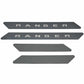 4pcs Black Platinum Door Sills 19-25 Ford Ranger