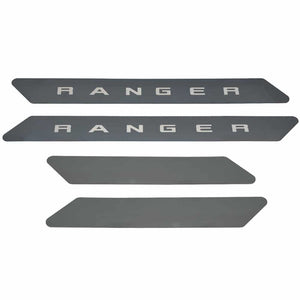 4pcs Black Platinum Door Sills 19-25 Ford Ranger
