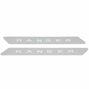 Ranger Logo Stainless Steel Door Sill Plates Kit 19-25 Ford Ranger