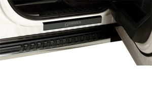 2pc Black Platinum Door Sill 15-20 Ford F-150