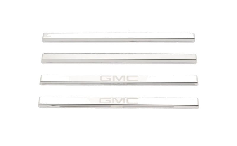 GMC Etching Stainless Steel Door Sill Plates 14-19 GMC Sierra 1500 2500 3500 HD