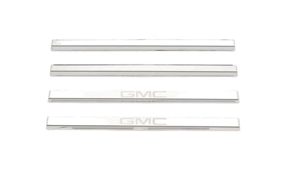 GMC Etching Stainless Steel Door Sill Plates 14-19 GMC Sierra 1500 2500 3500 HD