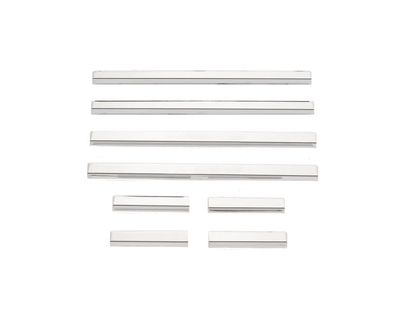 Stainless Steel Door Sills 14-19 Chevy Silverado GMC Sierra 1500 2500 3500 HD