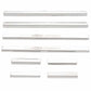 8pcs Stainless Steel Door Sills 14-19 Chevy Silverado GMC Sierra 1500 2500 3500 HD