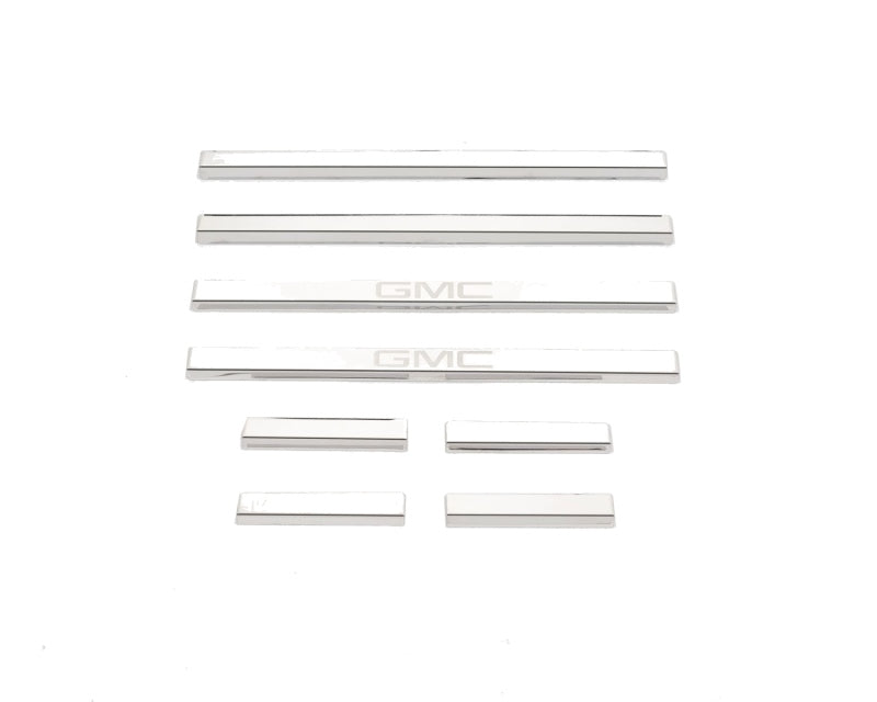 GMC Etching SS Door Sills 14-19 GMC Sierra 1500 2500 3500 HD