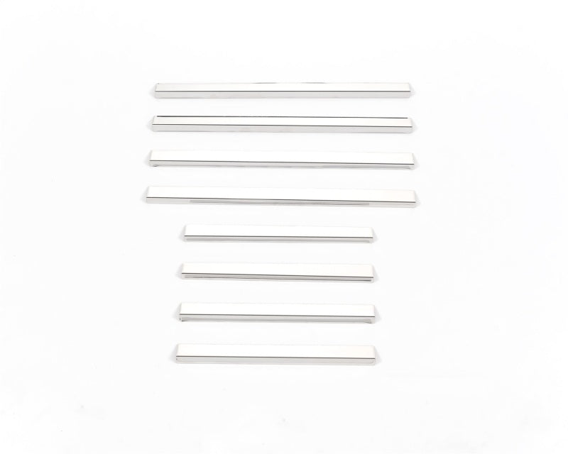 Stainless Steel Door Sills (8pcs) 14-19 Chevy Silverado GMC Sierra 1500 2500 3500 HD