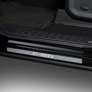 4pcs Black Platinum Door Sills 21-25 Ford Bronco