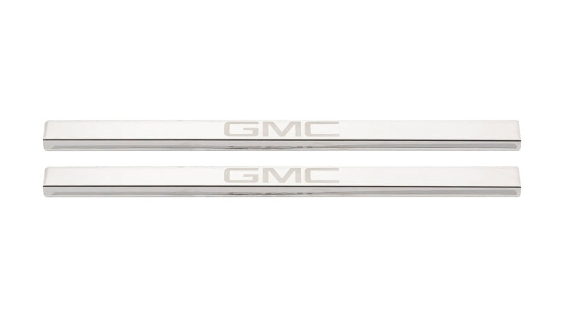 GMC Etching SS Door Sills 19-25 GMC Sierra 1500 2500 3500 HD