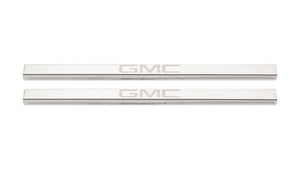 GMC Etching SS Door Sills 19-25 GMC Sierra 1500 2500 3500 HD
