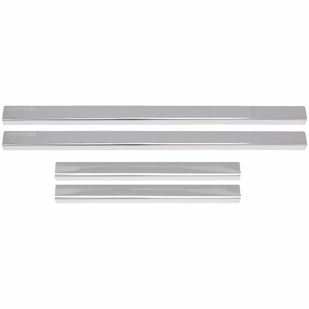 Stainless Steel Door Sills 19-25 Chevy Silverado GMC Sierra 1500 2500 3500 HD