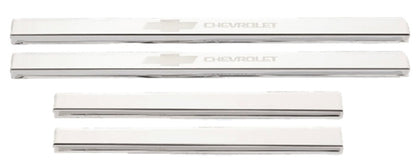 Chevrolet Etching SS Door Sills 19-25 Chevy Silverado 1500 2500 3500 HD