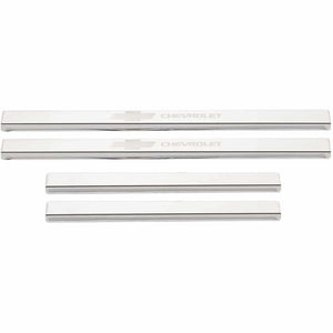 Chevrolet Etching SS Door Sills 19-25 Chevy Silverado 1500 2500 3500 HD