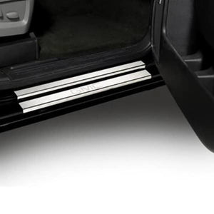4pc w/ GMC Etching SS Door Sills 20-25 GMC Sierra 1500 2500 3500 HD