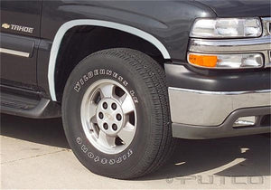 4pcs Stainless Steel Fender Trim 00-06 Chevy Tahoe GMC Yukon