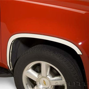 Stainless Steel Fender Trim 07-14 Chevy Tahoe GMC Yukon