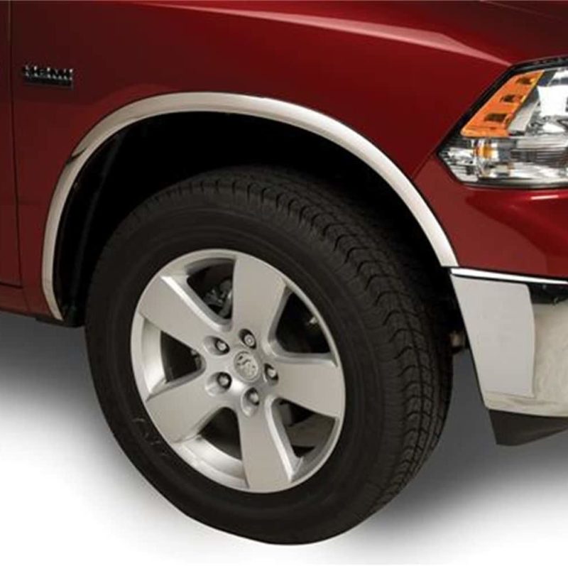 Stainless Steel Fender Trim 09-24 Dodge Ram 1500 Upgrade