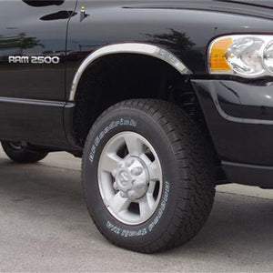 Full Stainless Steel Fender Trim 87-97 Ford F-350