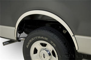 Full Stainless Steel Fender Trim 04-14 Ford F-150 Chrome