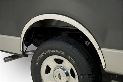 Full Stainless Steel Fender Trim 04-14 Ford F-150 Chrome
